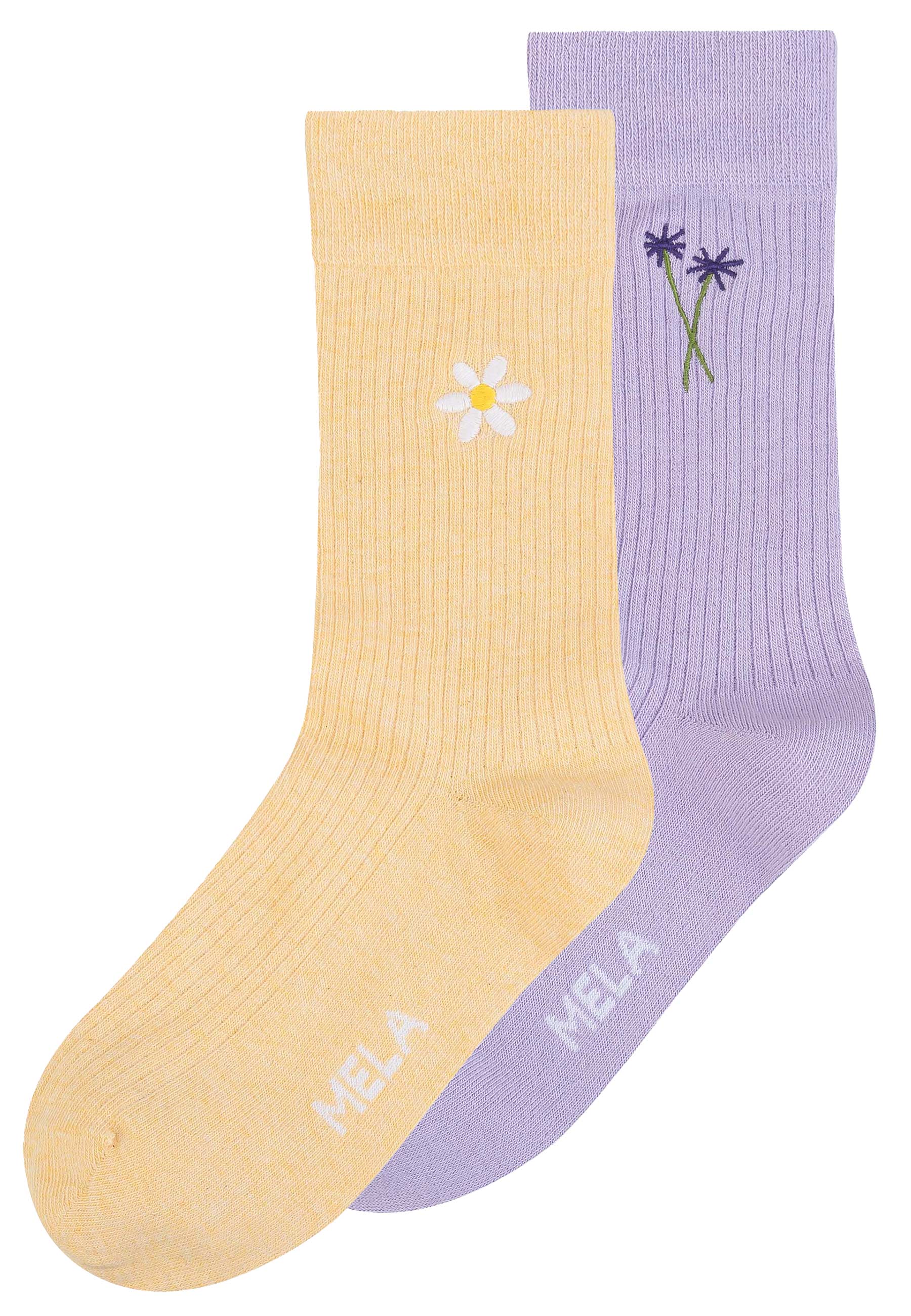 Gerippte Socken Stickerei Bundle