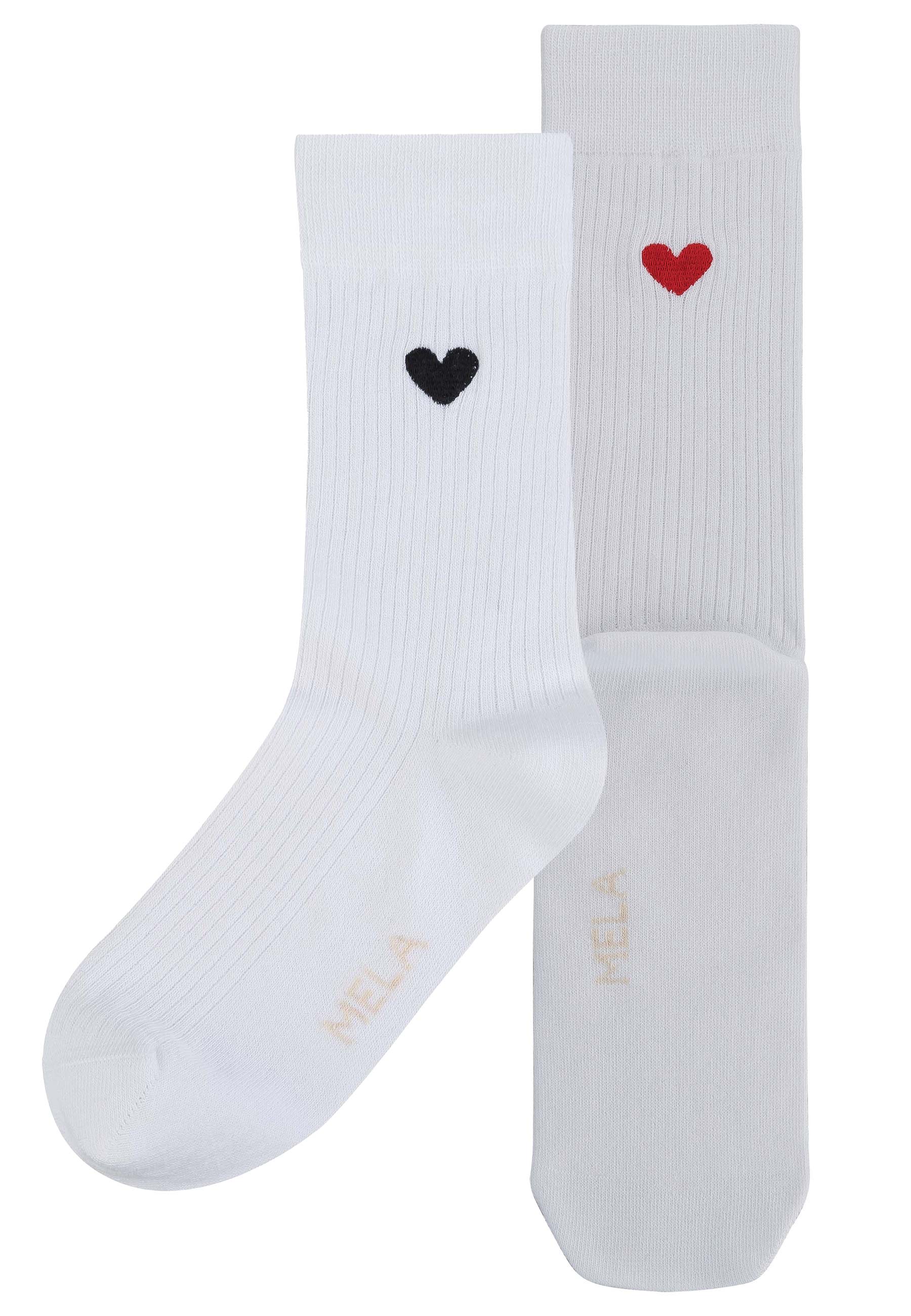 Gerippte Socken Stickerei Bundle